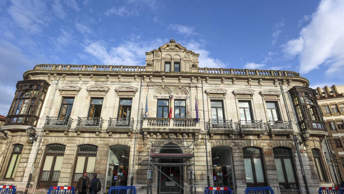 El conservatorio de Oviedo.