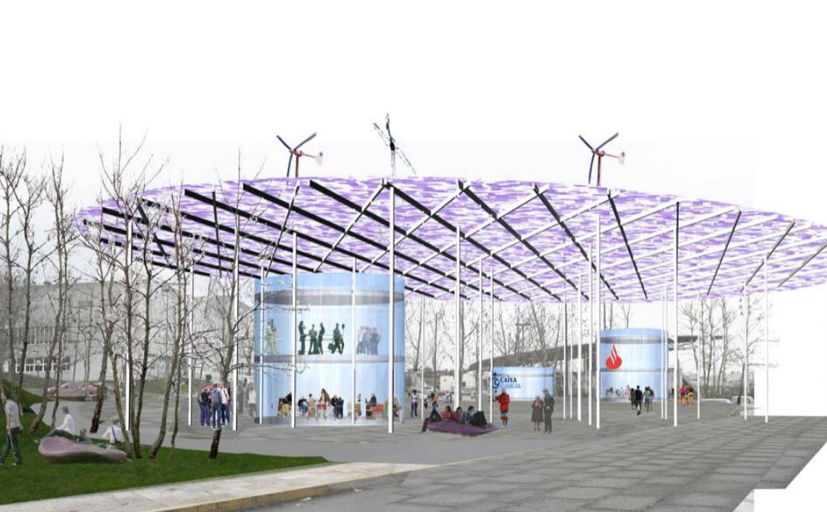 Pabellones EES del campus didáctico.