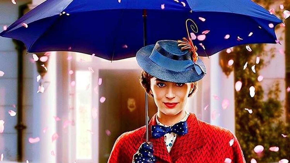 Cartel de la nueva película de Mary Poppins