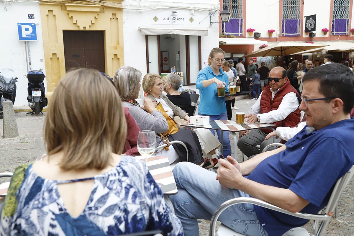 Los turistas tomán Córdoba en el Domingo de Ramos