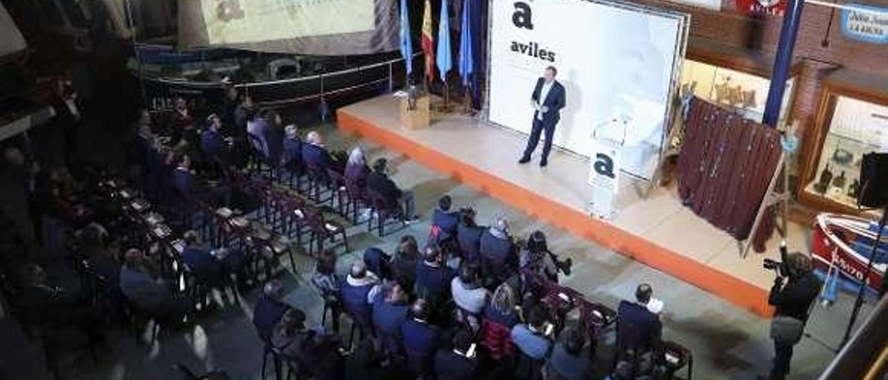 Entrega del premio anual del Avilés Club de Empresas, el pasado mes, en el Museo Marítimo de Luanco.