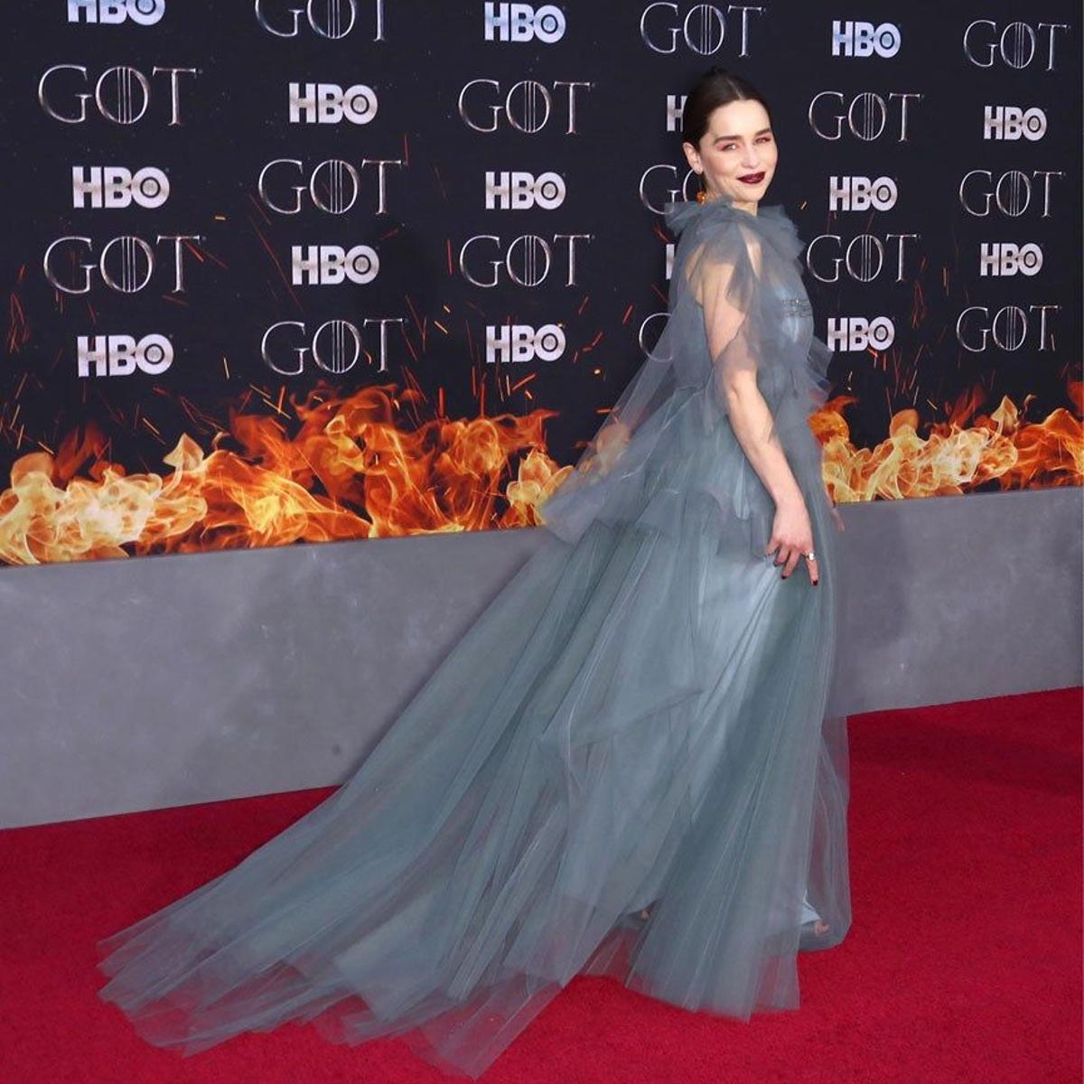 Emilia Clarke, Daenerys Targaryen, estaba espectacular