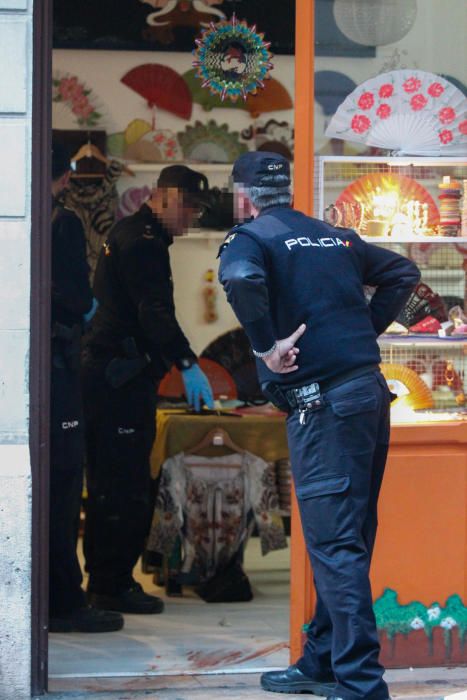 Un hombre apuñala a su pareja en el centro de Valencia