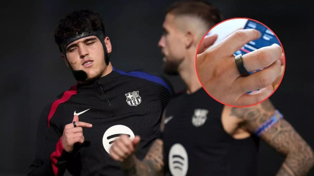 El anillo que lleva los jugadores del FC Barcelona