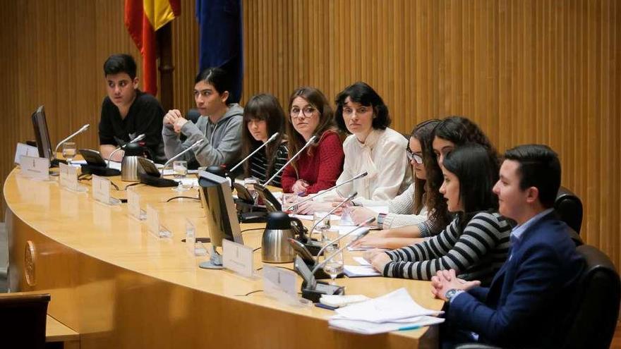 Voces infantiles contra el acoso en el Congreso