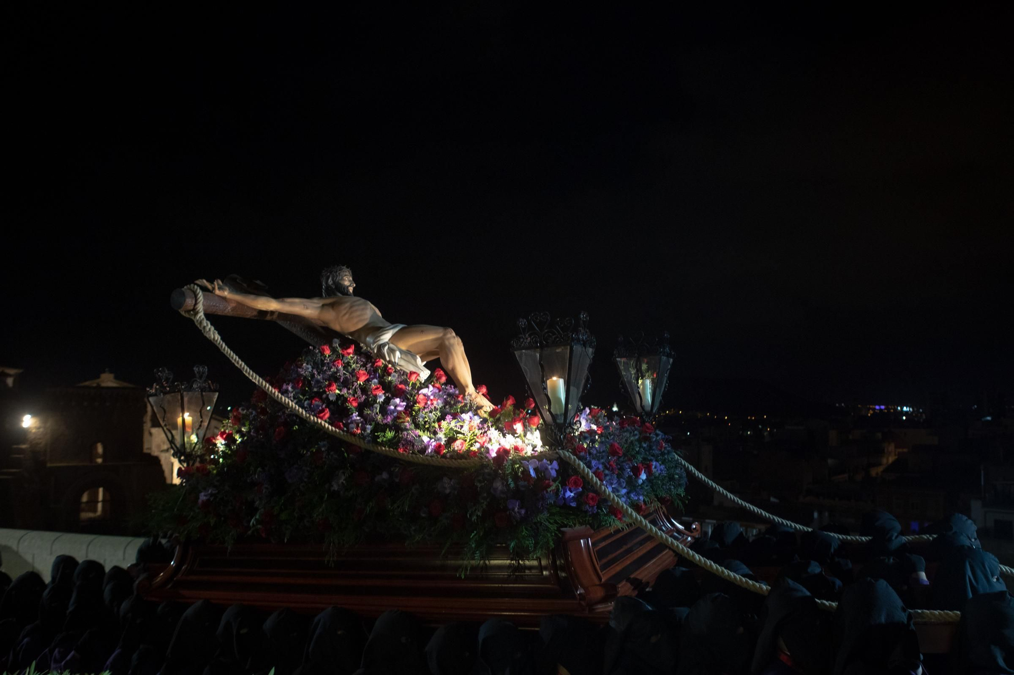 Cristo del socorro de Cartagena.