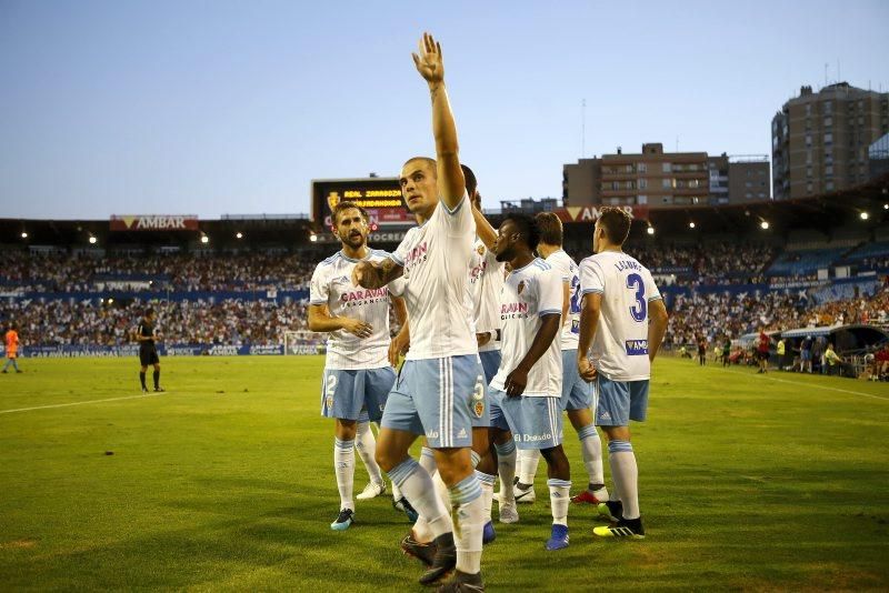 Imágenes del Real Zaragoza-Rayo Majadonda