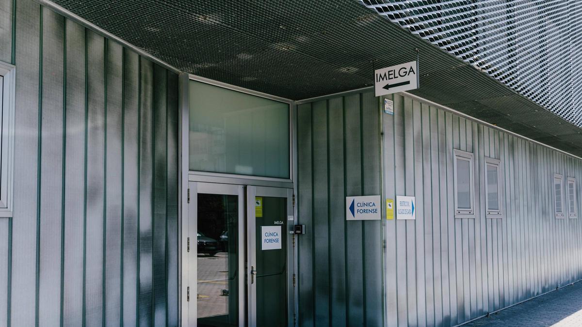 Dependencias del servicio forense del Imelga en Ourense.
