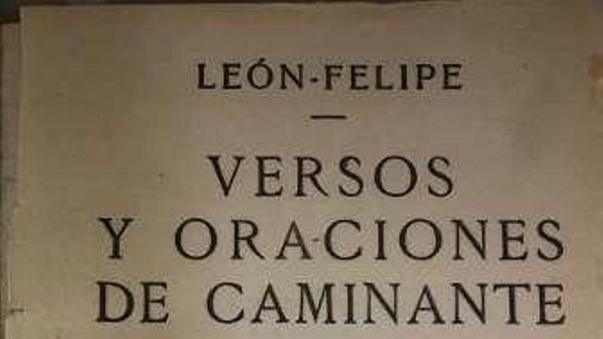 Portada de &quot;Versos y oraciones de caminante&quot;