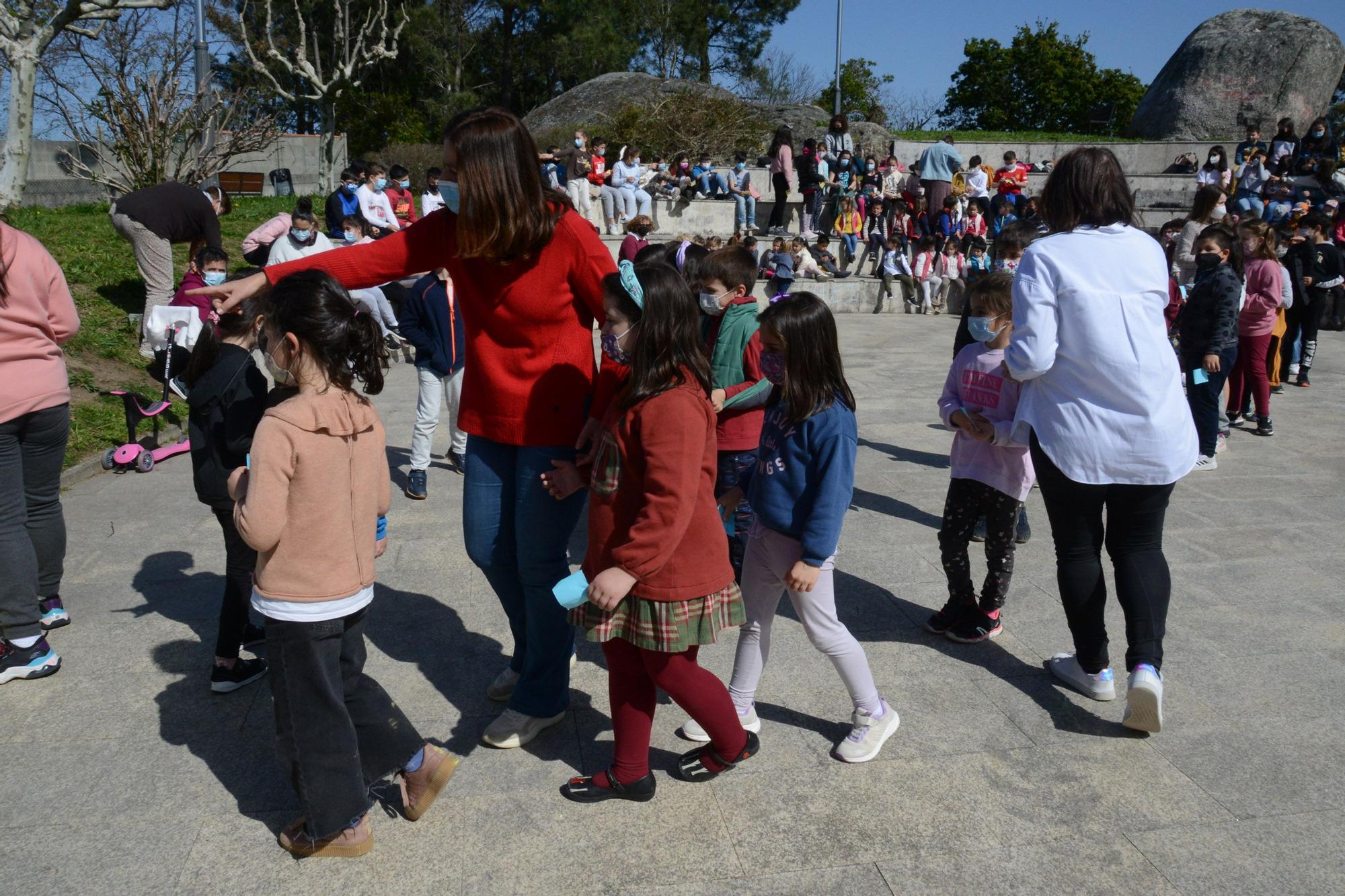 Concentración por la paz en Beluso