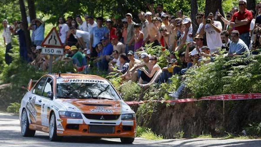 Imagen de la pasada edición del Rally Rías Baixas.
