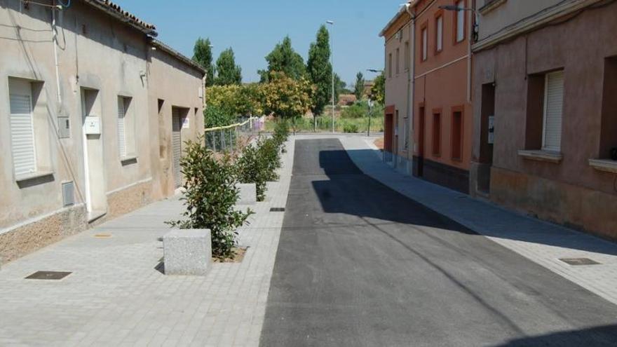 Finalitzen les obres d&#039;urbanització del passatge de la Torre d&#039;en Vinyes