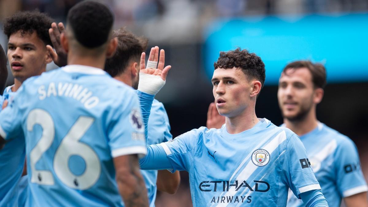 El Manchester City le endosó una manita al Burnley