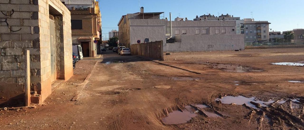 El caso del PAI Alfondeguilla es muy particular, pues es la única zona en pleno casco urbano que está por urbanizar.