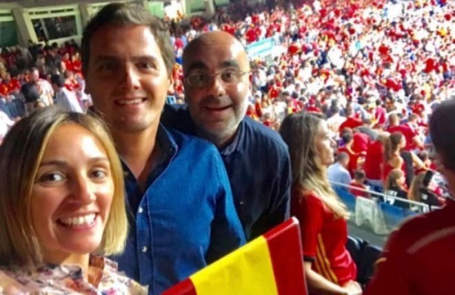 Beatriz Tajuelo, Albert Rivera y Rafael Coto