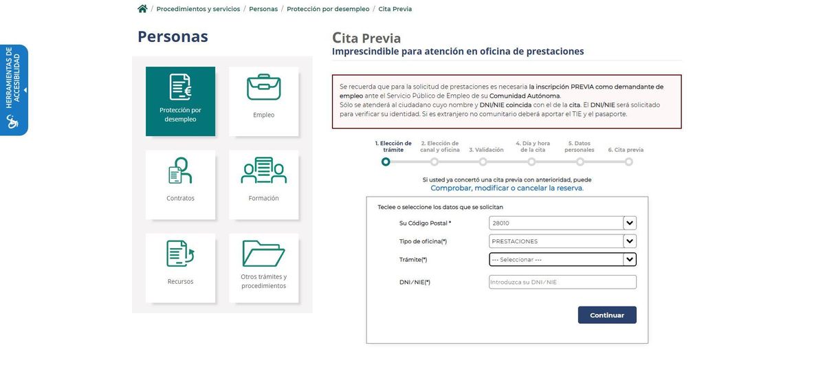 CITA PREVIA SEPE 2024: Cómo pedir cita previa en el SEPE: la necesitas ...