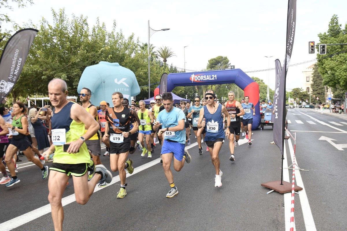 La carrera y marcha Solidaria Asteamur, en imágenes