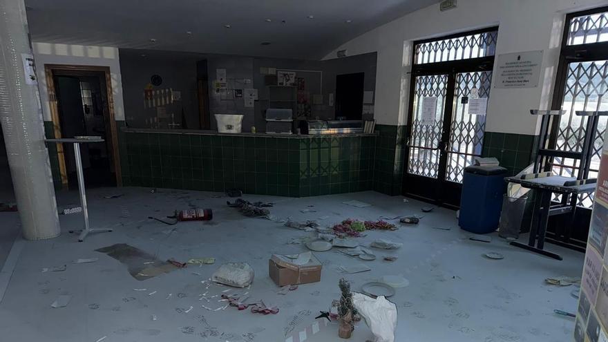 Actos vandálicos en Alcalà de Xivert: Identificados los autores de los destrozos en el polideportivo