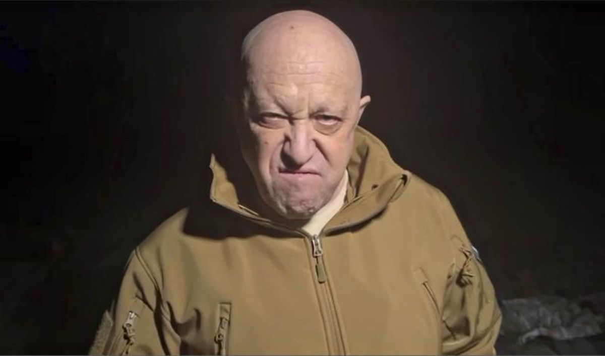 El oligarca ruso Yevgeny Prigozhin en un vídeo rodado en 2023, poco antes de su muerte. El dueño de Wagner regía también granjas de bots con otra de sus compañías..JPG