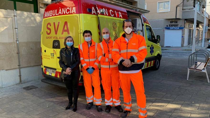 Presentación de la nueva unidad de SVA en El Altet