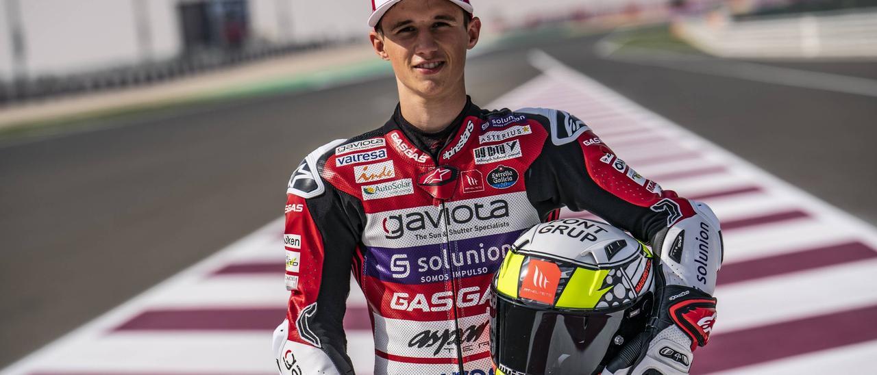 Sergio García Dols inició el Mundial del 2022 en Moto3 con un segundo puesto.