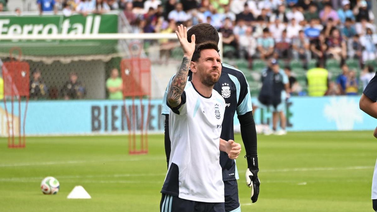Elche se vuelca con Messi: el Martínez Valero, repleto para ver a Argentina