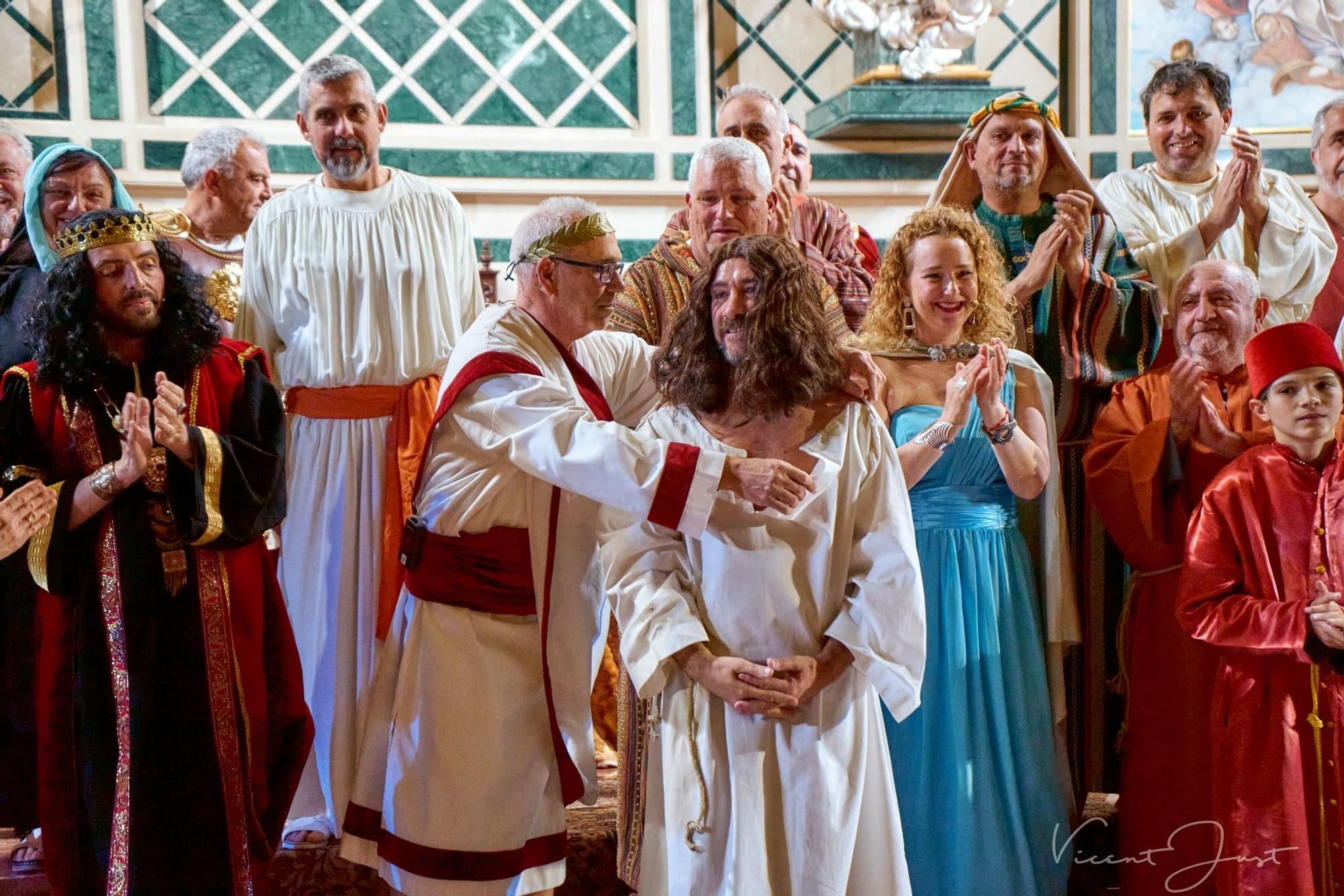 El jucio a Jesús en la iglesia de Sant Josep de Gandia