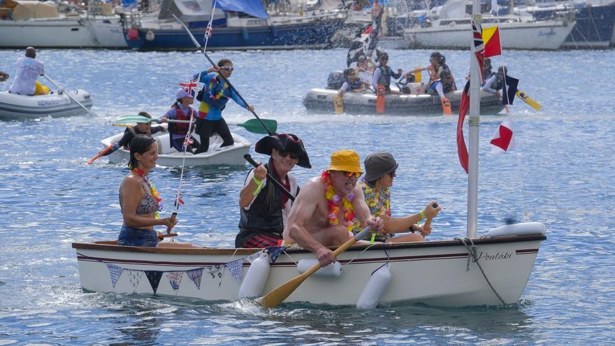 Carrera de dinghies en el muelle Deportivo 2025