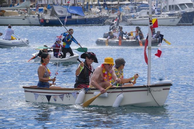 Carrera de dinghies en el muelle Deportivo 2025