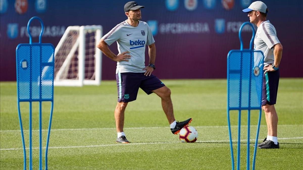 El equipo de Valverde ha cerrado su primera semana de trabajo