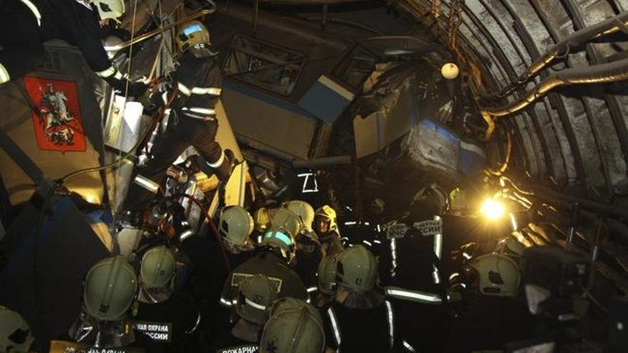 Un accident al metro de Moscou causa almenys 20 morts