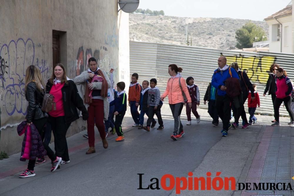 Marcha en el Día del Cáncer Infantil en Caravaca