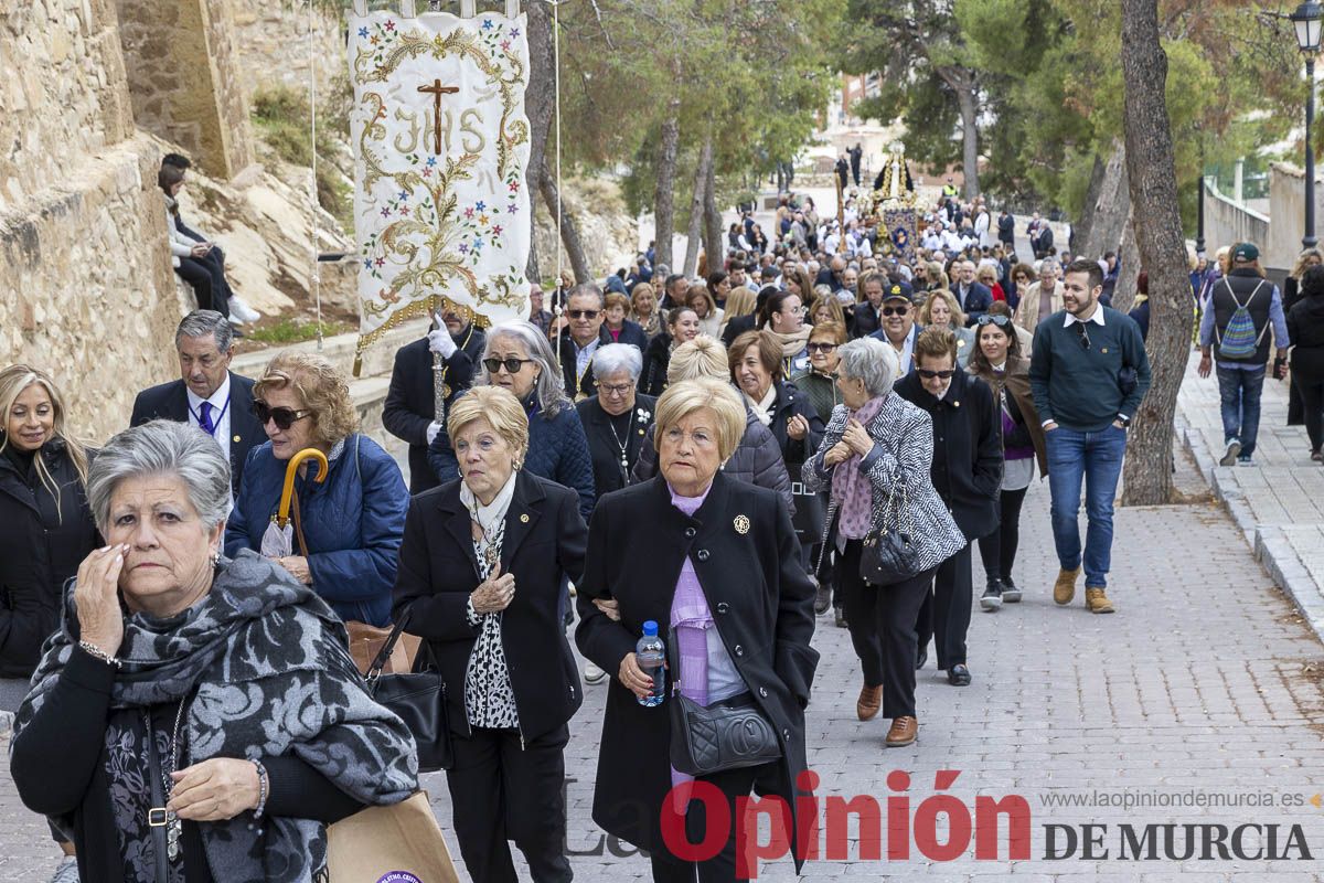 Cofradías y Hermandades de Semana Santa Peregrinan a Caravaca