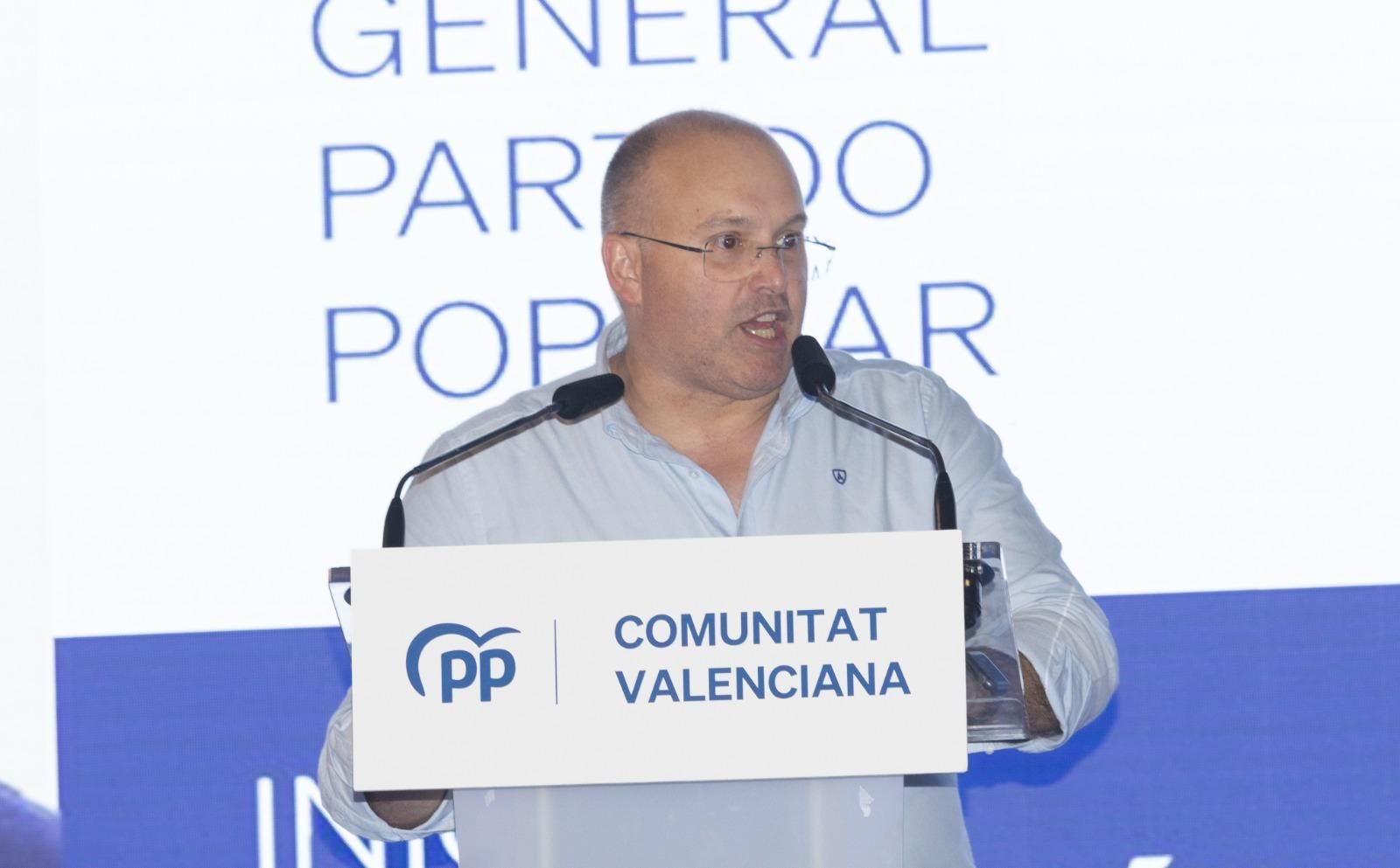 Tellado redobla su apoyo a Mazón y llama al PP a “trabajar bajo su liderato”