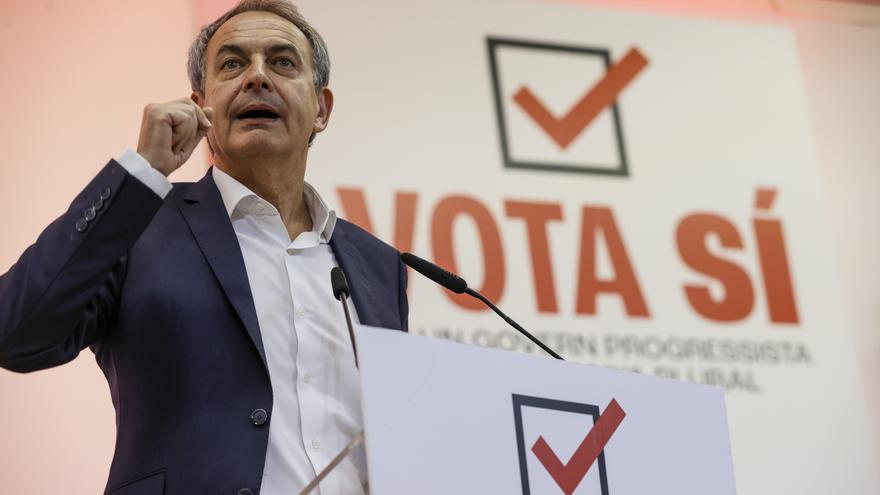 Zapatero pide votar sí al pacto de investidura que &quot;culmine el mandato de los electores&quot;