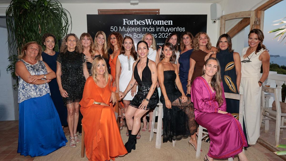 Las mujeres más influyentes de Baleares que han asistido a la cena de presentación.