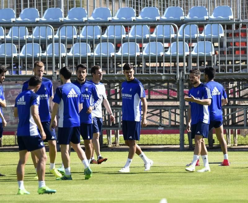 Entrenamiento del Real Zaragoza