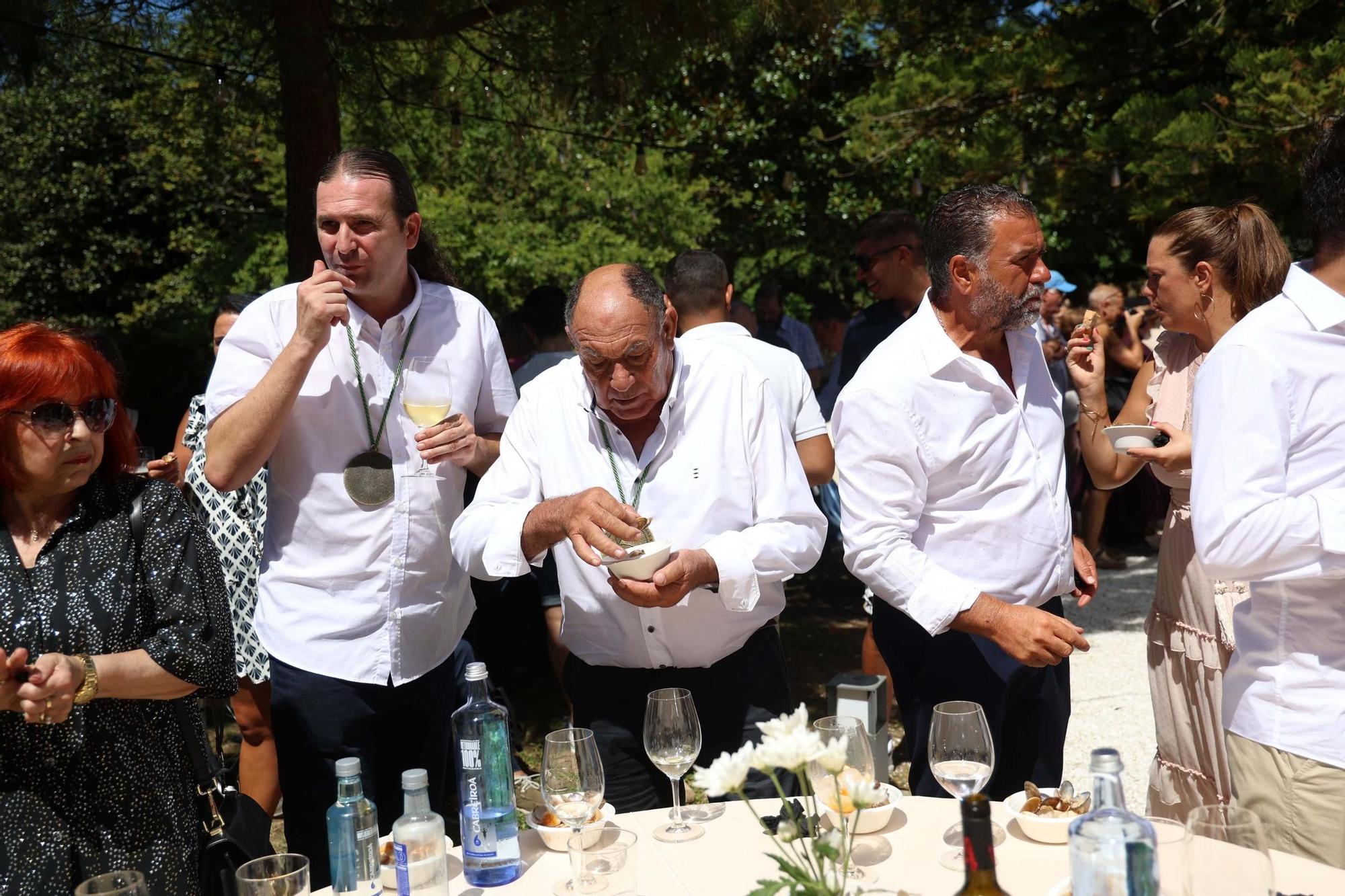 Un momento del XVII Capítulo da Orde da Ameixa de Carril.