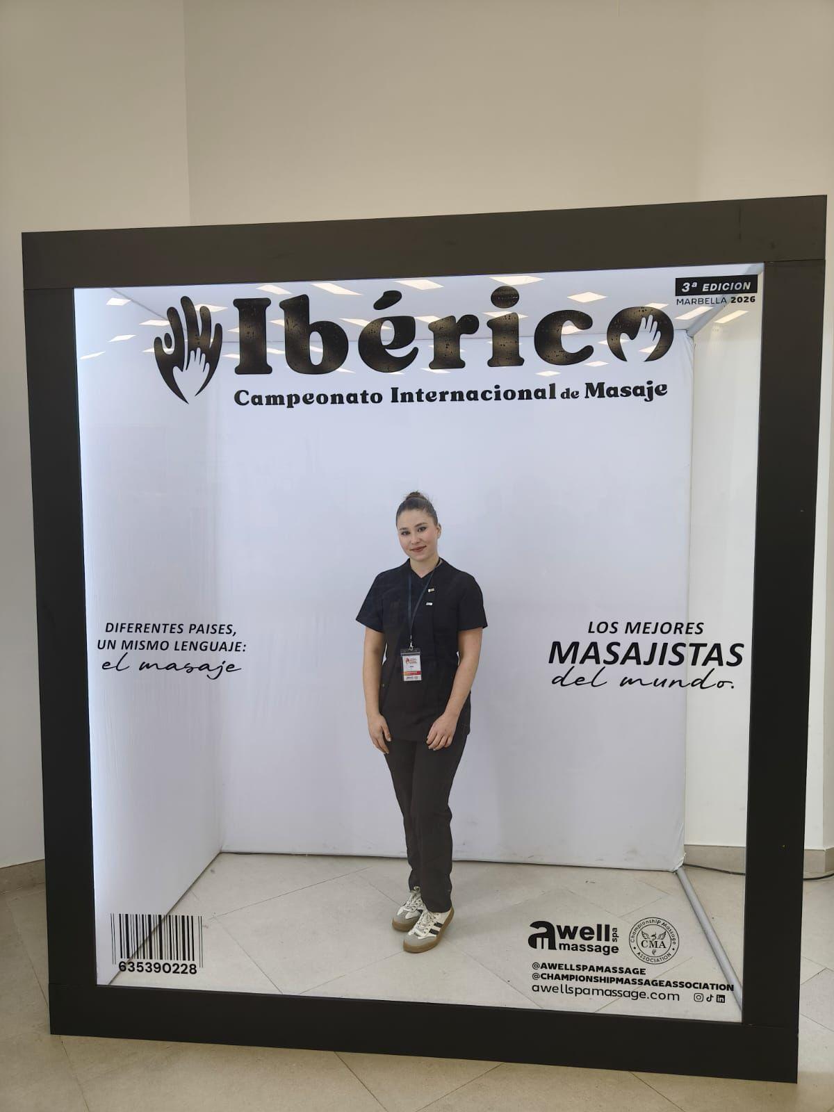 Laura Barros, en el campeonato de Marbella.