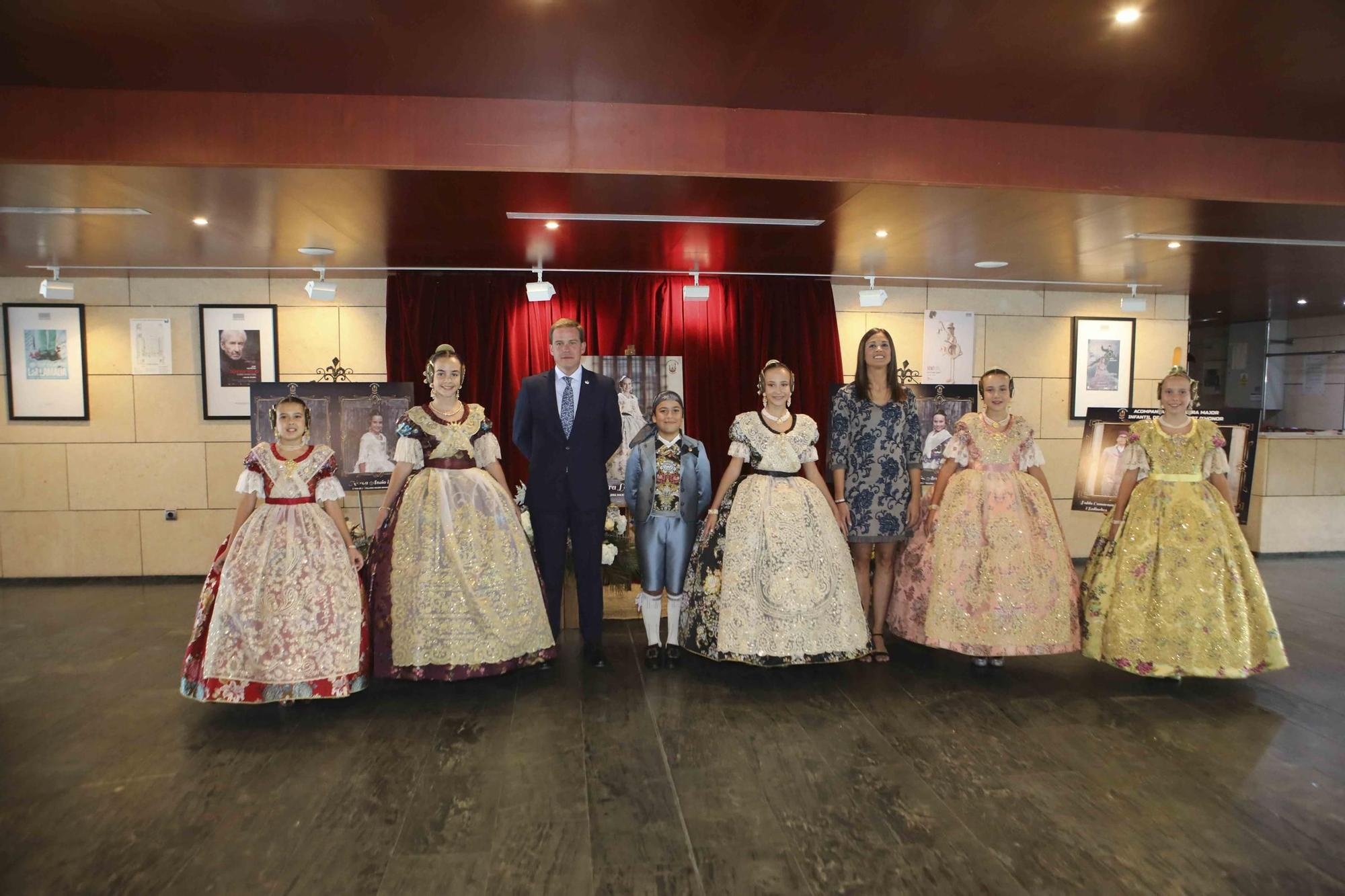 Así fueron las presentaciones de las falleras mayores de Xàtiva
