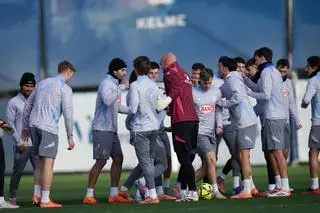 El Espanyol, con solo una baja en el primer entrenamiento del año
