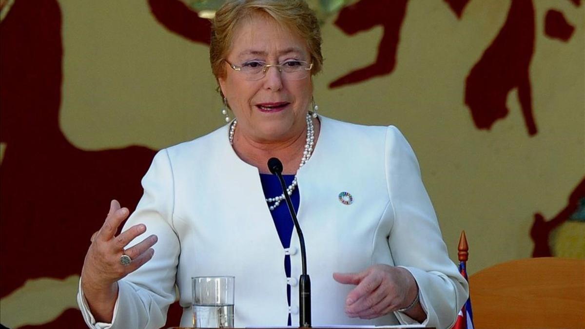 Alta comisionada de la ONU para los derechos humanos, Michelle Bachelet.