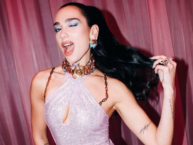 La artista Dua Lipa en Instagram