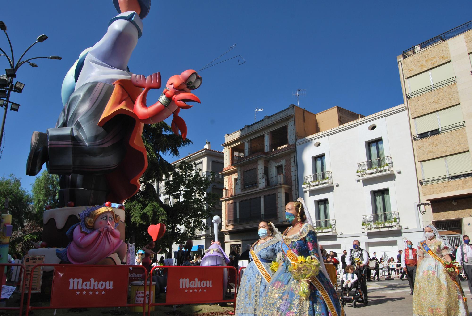 Ofrenda a la patrona de Burriana