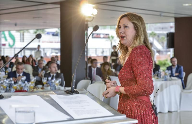 28/0172019 LAS PALMAS DE GRAN CANARIA. Foro Prensa Ibérica con la Consejera de Hacienda del Gobierno de Canaria, Rosa Dávila. FOTO: J. PÉREZ CURBELO  | 28/01/2019 | Fotógrafo: José Pérez Curbelo