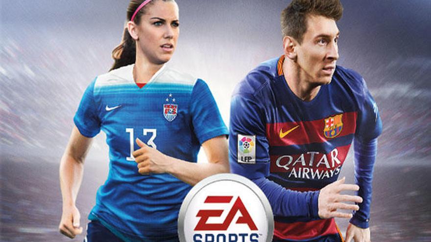 Portada de FIFA 16 para EEUU: Morgan junto a Messi