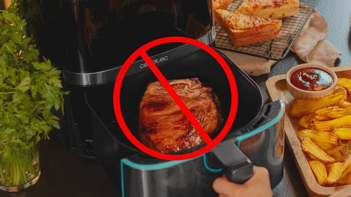 Air fryer: las cosas que puede y no puede meter en ella