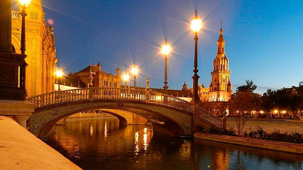 Plaza de España de Sevilla.