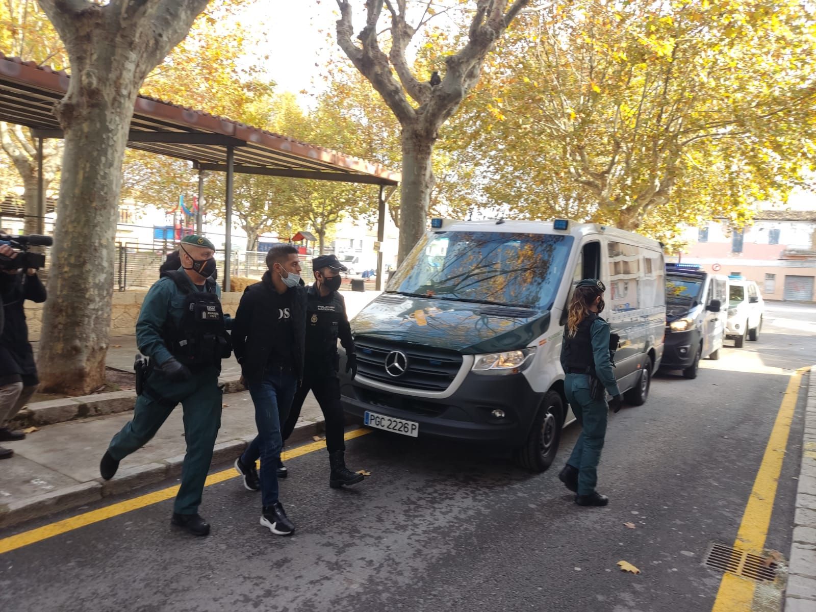 Detienen en sa Pobla a cuatro marroquíes fugados del avión en Son Sant Joan