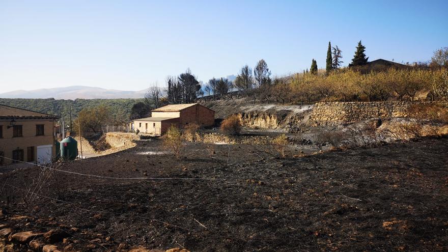 EL PERIÓDICO, en el kilómetro cero del incendio del Moncayo